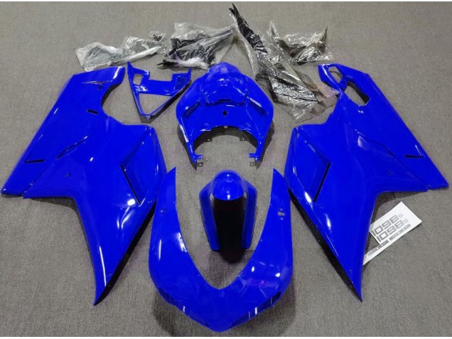 Online 2007-2012 Ducati 848 1098 1198 Fairings - Plain Gloss Blue