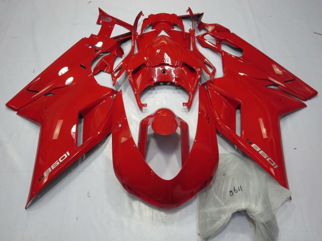 Online 2007-2012 Ducati 848 1098 1198 Fairings - Red 1098 Online 2007-2012 Ducati 848 1098 1198 Fairings - Red 1098