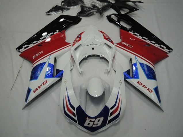 Online 2007-2012 Ducati 848 1098 1198 Fairings - Star Blue Online 2007-2012 Ducati 848 1098 1198 Fairings - Star Blue