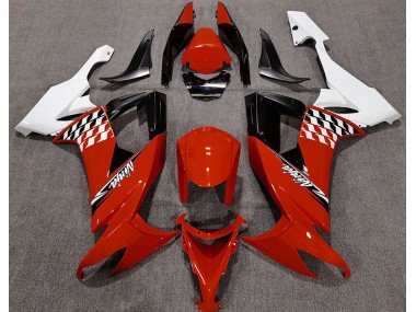 Online 2008-2010 Kawasaki ZX10R Fairings - Gloss Red and White