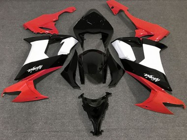 Online 2008-2010 Kawasaki ZX10R Fairings - Gloss Red Black and White
