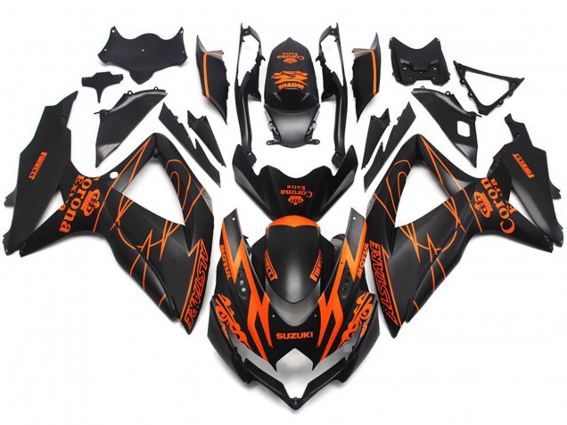 Online 2008-2010 Suzuki GSXR 600-750 Fairings - Custom Matte Corona Special Online 2008-2010 Suzuki GSXR 600-750 Fairings - Custom Matte Corona Special