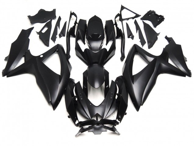 Online 2008-2010 Suzuki GSXR 600-750 Fairings - Deep Matte Black