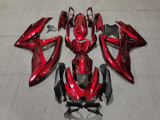 Online 2008-2010 Suzuki GSXR 600-750 Fairings - Deep Red Online 2008-2010 Suzuki GSXR 600-750 Fairings - Deep Red