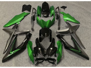Online 2008-2010 Suzuki GSXR 600-750 Fairings - Gloss Green & Green R