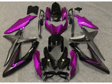 Online 2008-2010 Suzuki GSXR 600-750 Fairings - Gloss Pink & Green R