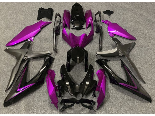 Online 2008-2010 Suzuki GSXR 600-750 Fairings - Gloss Pink & Green R Online 2008-2010 Suzuki GSXR 600-750 Fairings - Gloss Pink & Green R