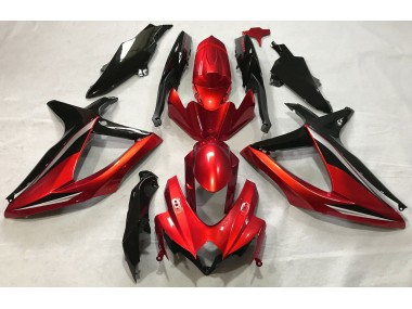 Online 2008-2010 Suzuki GSXR 600-750 Fairings - Gloss Red