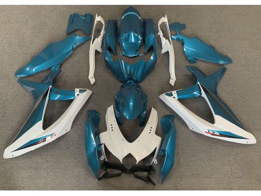 Online 2008-2010 Suzuki GSXR 600-750 Fairings - Light Blue OEM Style