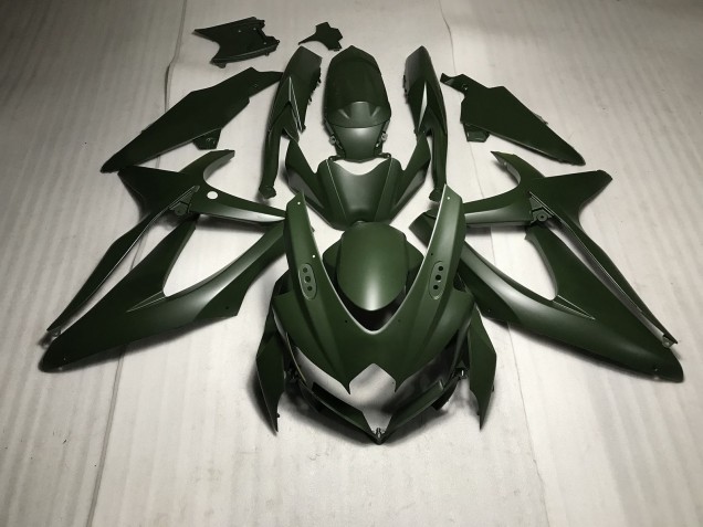 Online 2008-2010 Suzuki GSXR 600-750 Fairings - Matte Green Online 2008-2010 Suzuki GSXR 600-750 Fairings - Matte Green