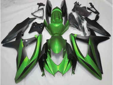 Online 2008-2010 Suzuki GSXR 600-750 Fairings - Matte Green No R