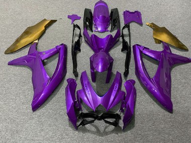 Online 2008-2010 Suzuki GSXR 600-750 Fairings - Purple and Gold