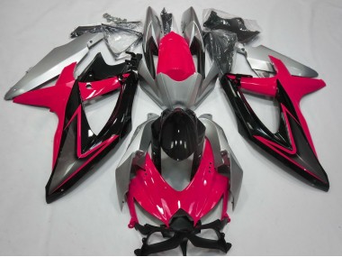 Online 2008-2010 Suzuki GSXR 600-750 Fairings - Red and Silver