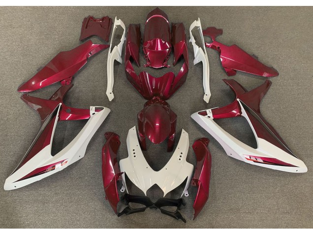 Online 2008-2010 Suzuki GSXR 600-750 Fairings - Red OEM Style