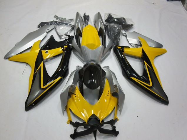 Online 2008-2010 Suzuki GSXR 600-750 Fairings - Yellow Black Online 2008-2010 Suzuki GSXR 600-750 Fairings - Yellow Black