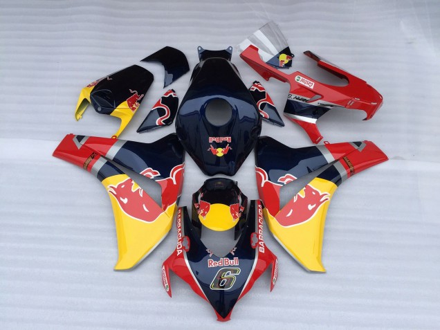 Online 2008-2011 Honda CBR1000RR Fairings - Blue Red Bull