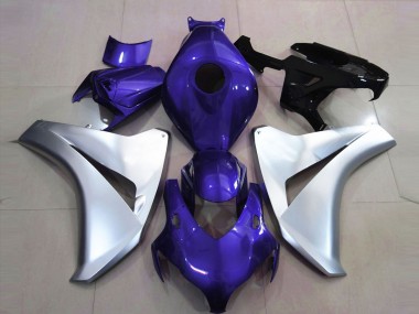 Online 2008-2011 Honda CBR1000RR Fairings - Gloss Blue and Silver