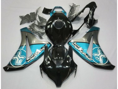Online 2008-2011 Honda CBR1000RR Fairings - Light Blue on Black Custom