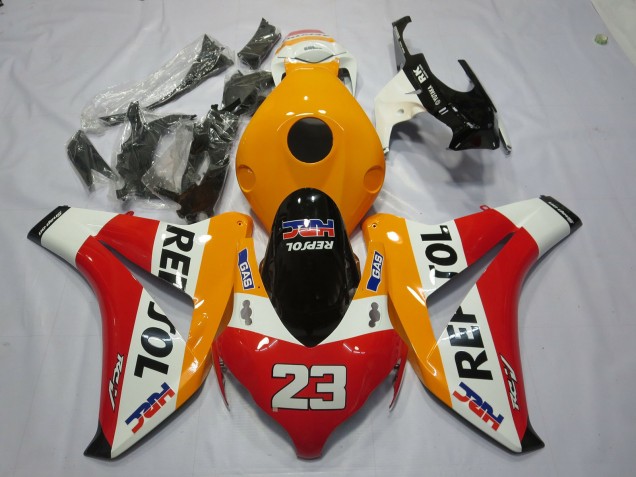 Online 2008-2011 Honda CBR1000RR Fairings - Off Orange Repsol Online 2008-2011 Honda CBR1000RR Fairings - Off Orange Repsol