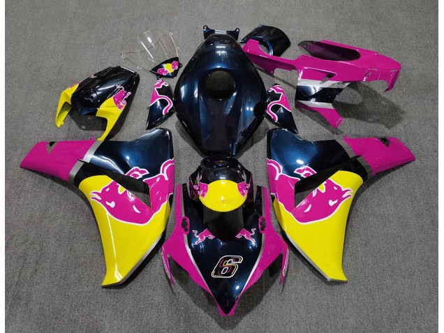 Online 2008-2011 Honda CBR1000RR Fairings - Pink Bull Online 2008-2011 Honda CBR1000RR Fairings - Pink Bull