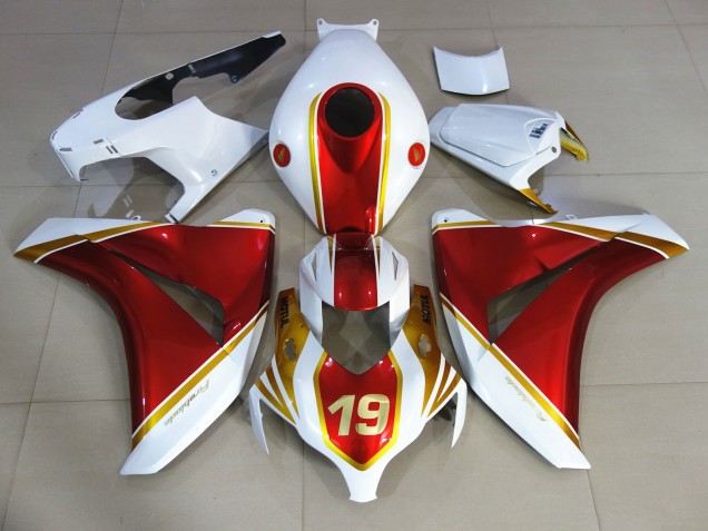 Online 2008-2011 Honda CBR1000RR Fairings - Red and White 19 Online 2008-2011 Honda CBR1000RR Fairings - Red and White 19
