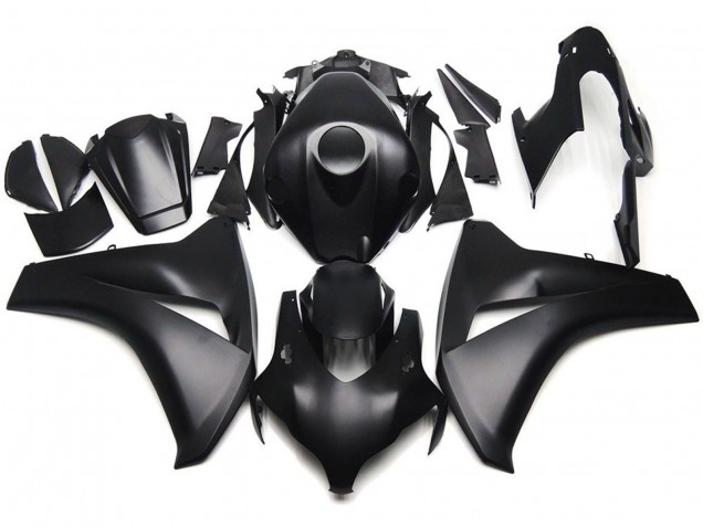 Online 2008-2011 Honda CBR1000RR Fairings - Slick Matte Black Online 2008-2011 Honda CBR1000RR Fairings - Slick Matte Black