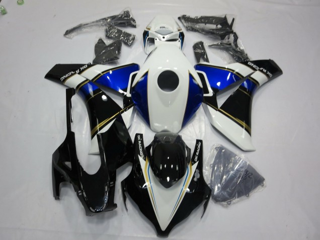 Online 2008-2011 Honda CBR1000RR Fairings - Unbranded Blue and Gold Online 2008-2011 Honda CBR1000RR Fairings - Unbranded Blue and Gold