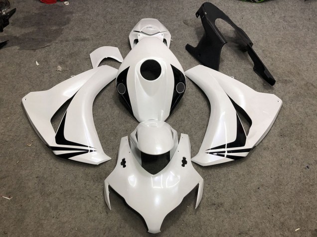 Online 2008-2011 Honda CBR1000RR Fairings - White and Black Style Online 2008-2011 Honda CBR1000RR Fairings - White and Black Style
