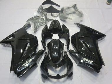 Online 2008-2013 Kawasaki Ninja 250 Fairings - Black Gloss