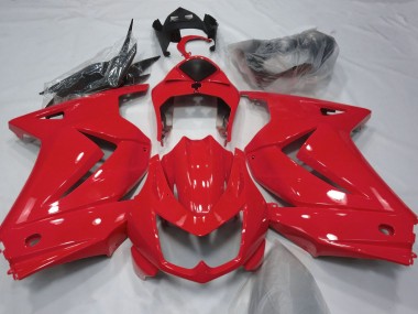Online 2008-2013 Kawasaki Ninja 250 Fairings - Gloss Red
