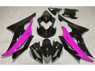 Online 2008-2016 Yamaha R6 Fairings - Gloss Black & Pink