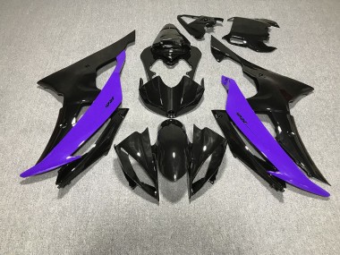 Online 2008-2016 Yamaha R6 Fairings - Gloss Black & Purple