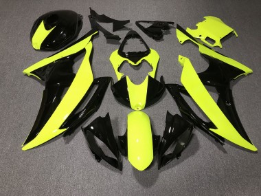 Online 2008-2016 Yamaha R6 Fairings - High Viz and Black Custom