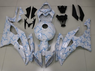 Online 2008-2016 Yamaha R6 Fairings - Light Blue Lighting
