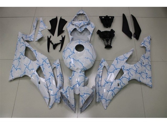 Online 2008-2016 Yamaha R6 Fairings - Light Blue Lighting Online 2008-2016 Yamaha R6 Fairings - Light Blue Lighting