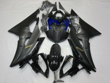 Online 2008-2016 Yamaha R6 Fairings - Matte and Blue