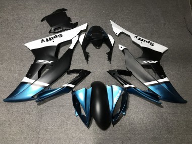 Online 2008-2016 Yamaha R6 Fairings - Matte Black and Special Blue