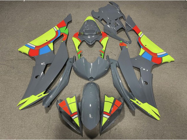 Online 2008-2016 Yamaha R6 Fairings - Nardo and High Viz Yellow Design Online 2008-2016 Yamaha R6 Fairings - Nardo and High Viz Yellow Design
