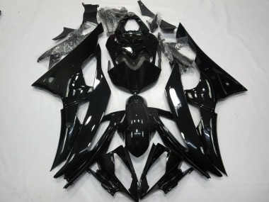 Online 2008-2016 Yamaha R6 Fairings - No.2 Gloss Black