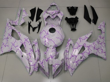 Online 2008-2016 Yamaha R6 Fairings - Purple Lighting