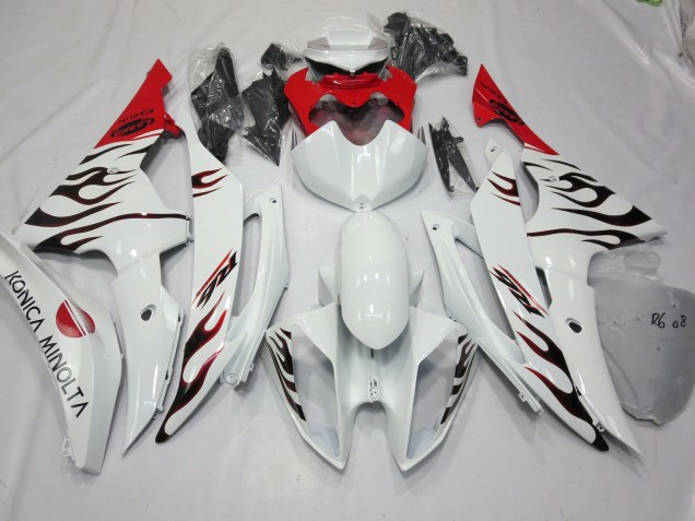 Online 2008-2016 Yamaha R6 Fairings - Special Flame Red Online 2008-2016 Yamaha R6 Fairings - Special Flame Red