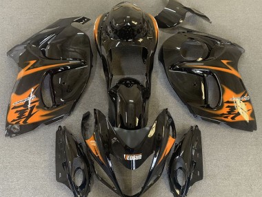 Online 2008-2019 Suzuki GSXR 1300 Fairings - Gloss Black & Orange