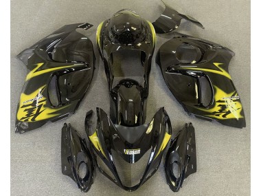 Online 2008-2019 Suzuki GSXR 1300 Fairings - Gloss Black & Yellow