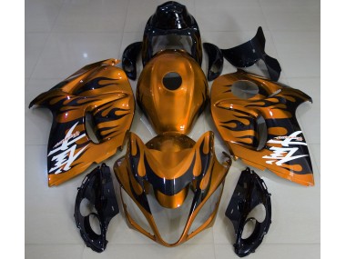 Online 2008-2019 Suzuki GSXR 1300 Fairings - Gloss Orange & Black