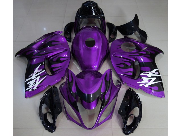 Online 2008-2019 Suzuki GSXR 1300 Fairings - Gloss Purple & Black Online 2008-2019 Suzuki GSXR 1300 Fairings - Gloss Purple & Black