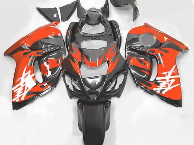 Online 2008-2019 Suzuki GSXR 1300 Fairings - Orange and Grey Online 2008-2019 Suzuki GSXR 1300 Fairings - Orange and Grey
