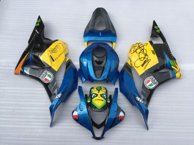 Online 2009-2012 Honda CBR600RR Fairings - Blue Shark
