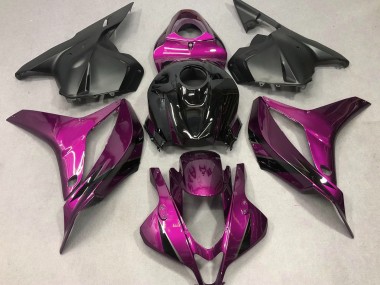 Online 2009-2012 Honda CBR600RR Fairings - Deep Pink with Black