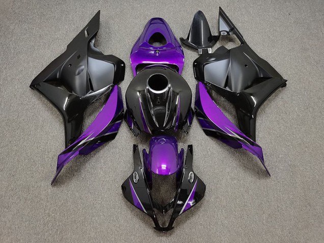 Online 2009-2012 Honda CBR600RR Fairings - Gloss Purple and Black Online 2009-2012 Honda CBR600RR Fairings - Gloss Purple and Black