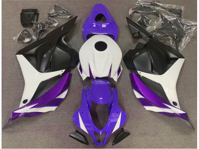 Online 2009-2012 Honda CBR600RR Fairings - Gloss Purple White and Violet Online 2009-2012 Honda CBR600RR Fairings - Gloss Purple White and Violet